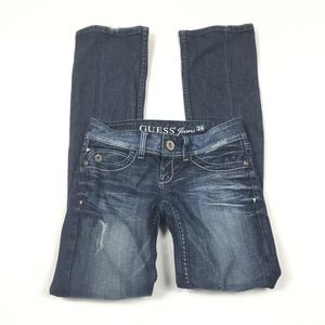 Guess Daredevil Bootcut Jeans Size 24  26x31